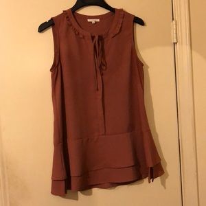 Ruffle Detail Blouse